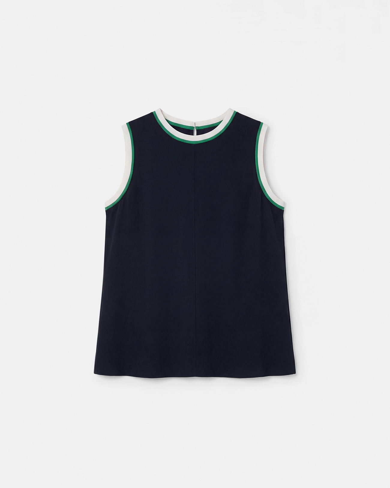 Top Troy Nighttime contrast neckline top ZAPA