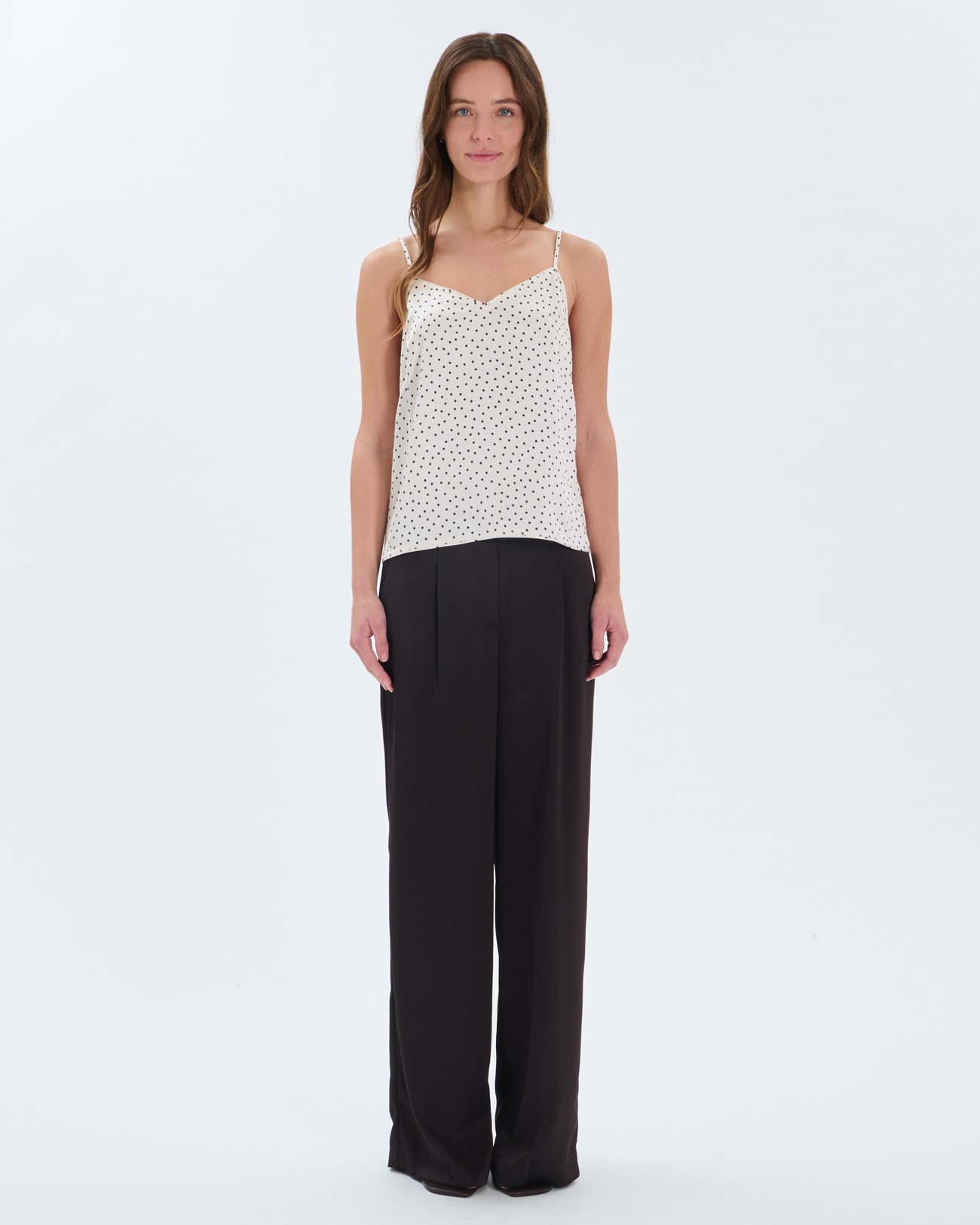 Top Tailaya Polka dot camisole top ZAPA