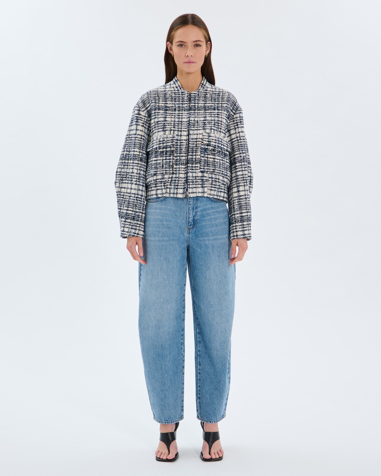 Vilana Jacket Nighttime tweed jacket ZAPA