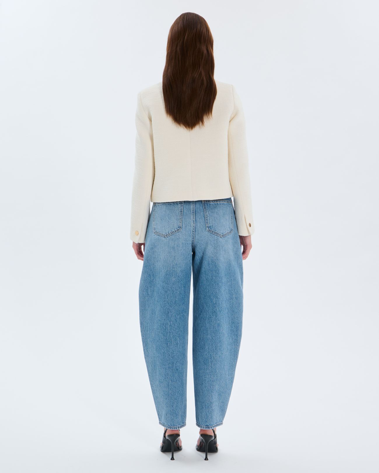 Valsa Jacket Ecru tweed jacket ZAPA