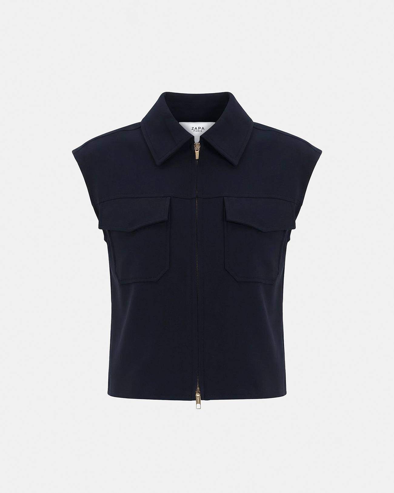 Bastien Jacket Nighttime sleeveless jacket ZAPA