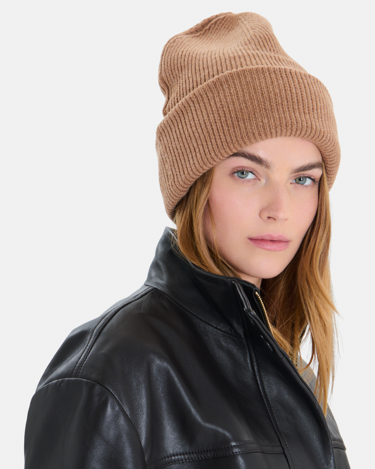 Babe cap Camel wool beanie ZAPA
