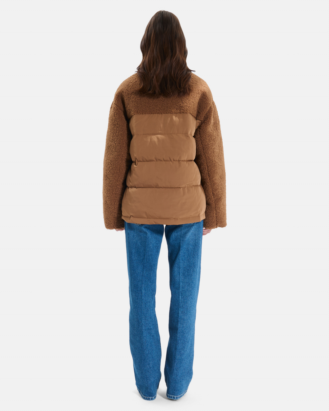 Melissandre down jacket Cinnamon quilted coat ZAPA