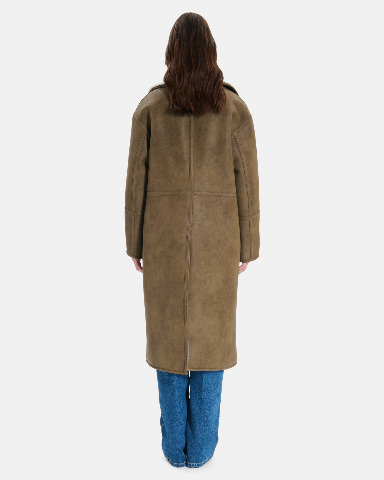 Matisse coat Khaki coat with contrasting hood ZAPA
