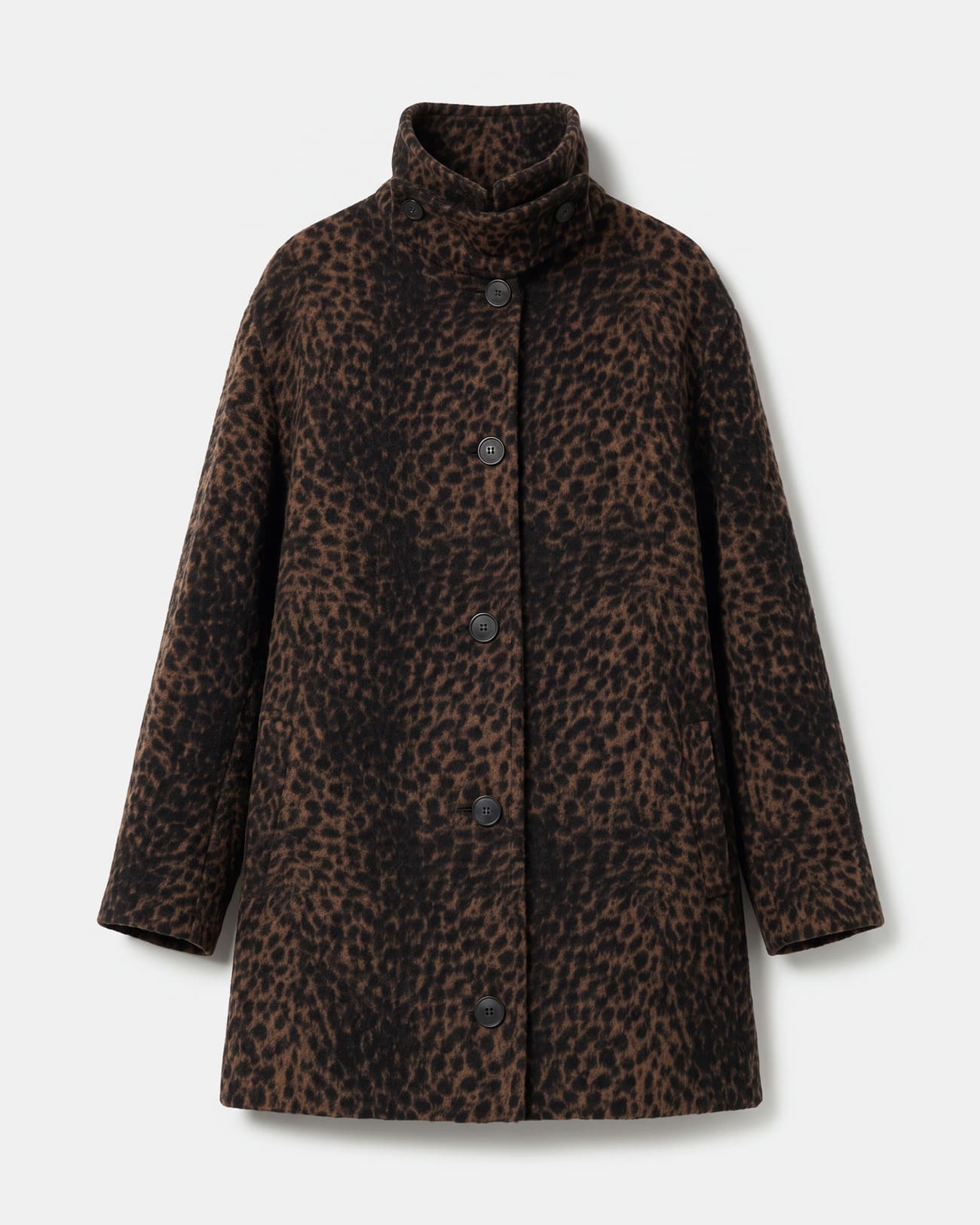 Marilene Coat Leopard print coat ZAPA