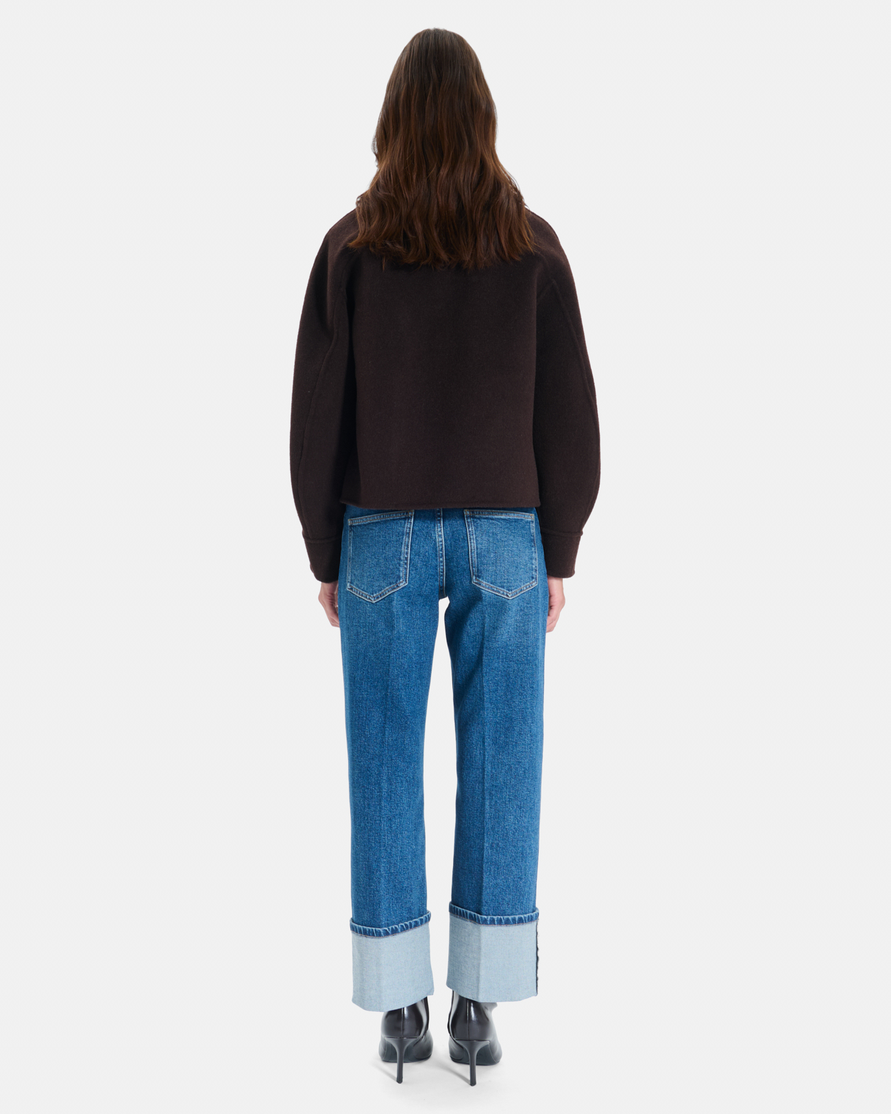 Moby Coat Short reversible wool coat ZAPA