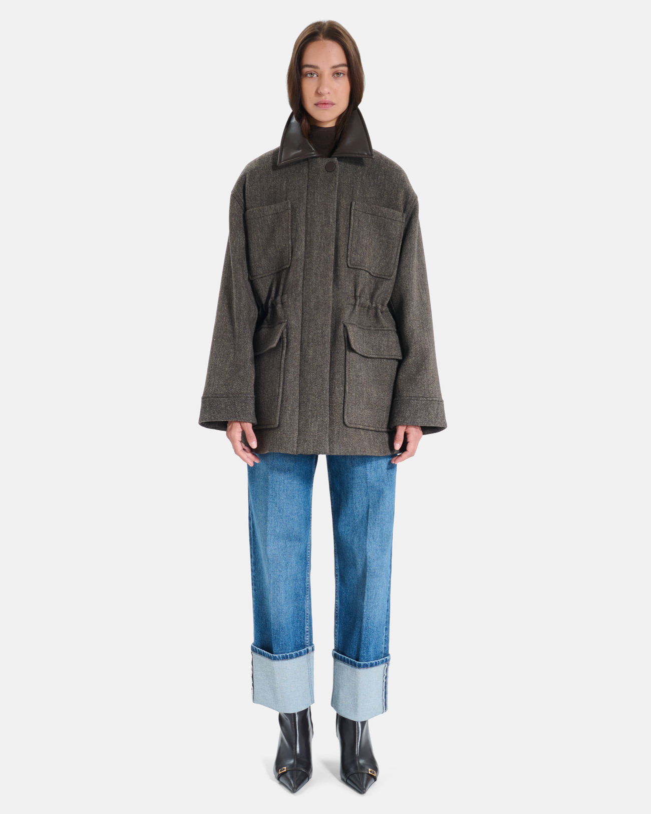Marilou Coat Hazelnut wool coat ZAPA