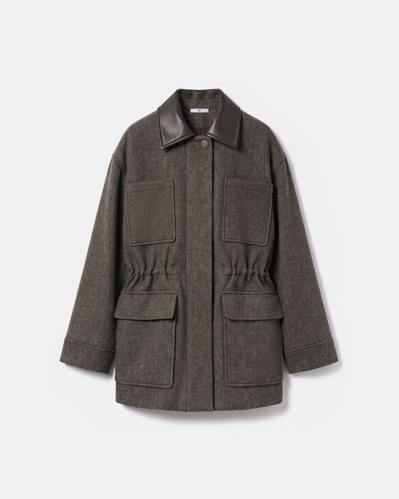 Marilou Coat Hazelnut wool coat ZAPA