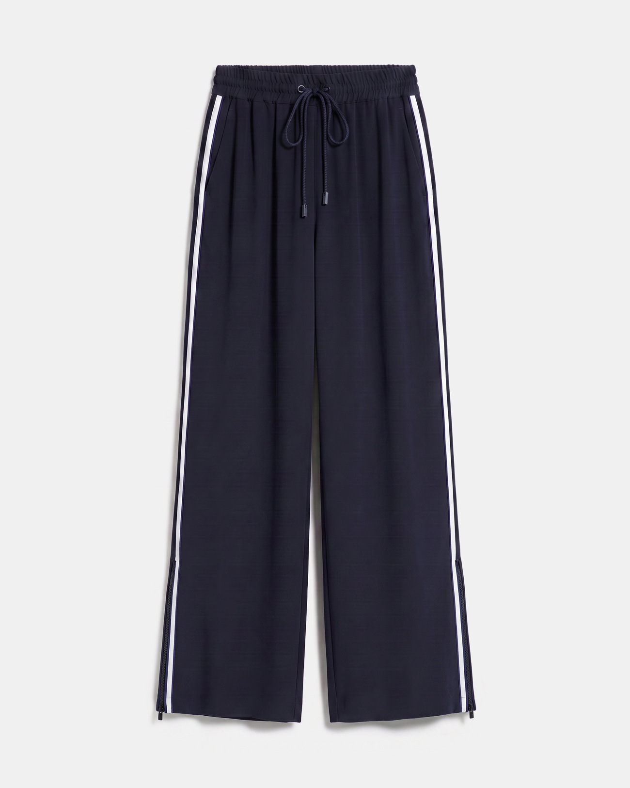 Posy Pants Flowy trousers with a nighttime tie ZAPA
