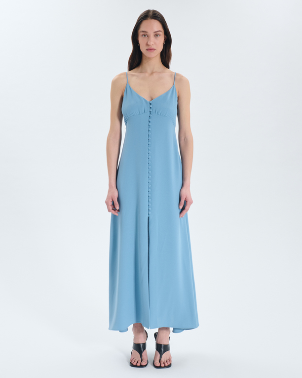 Rystina Dress Rystina dress in blue denim ZAPA