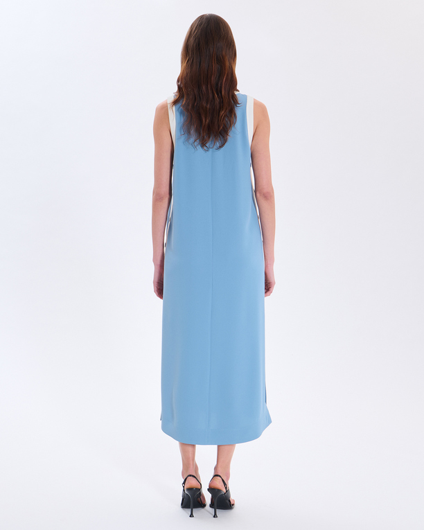 Romane dress Romane dress in blue denim ZAPA