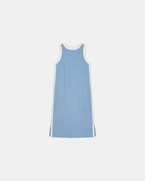 Romane dress Romane dress in blue denim ZAPA