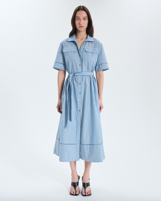 Regine Dress Midi shirt dress ZAPA
