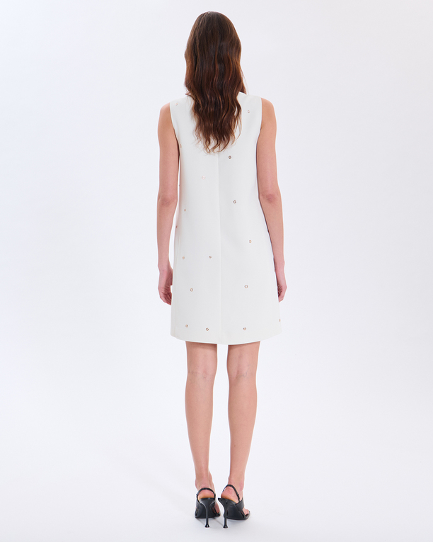 Roxa Dress Ecru eyelet dress ZAPA