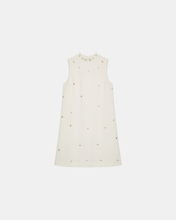 Roxa Dress Ecru eyelet dress ZAPA