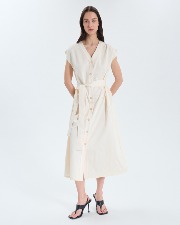 Ray Dress Ecru Ray dress ZAPA