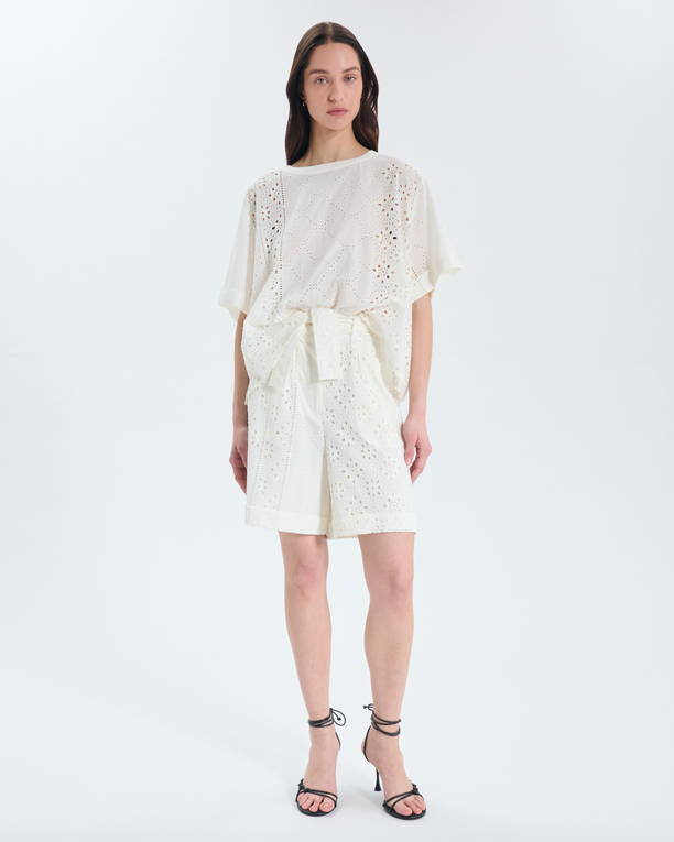 Savanna Shorts Savanna shorts in ecru ZAPA