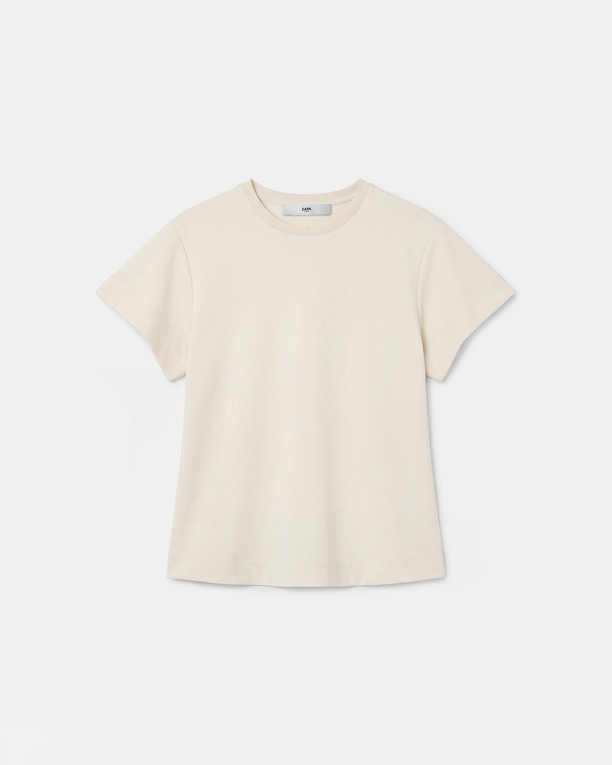 Top Tanouk Ecru viscose top ZAPA