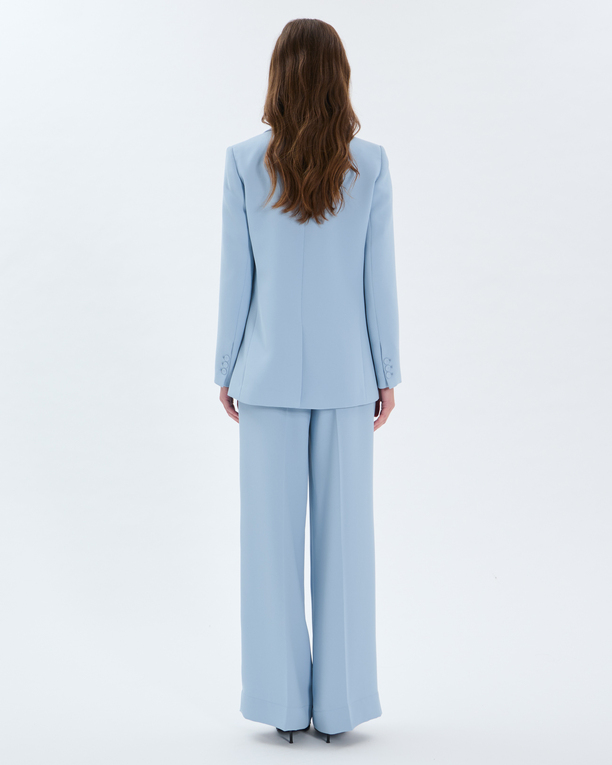 Victorina jacket Cloud blue blazer ZAPA