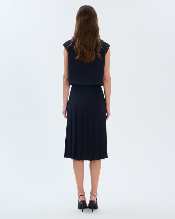 Bastien Jacket Nighttime sleeveless jacket ZAPA
