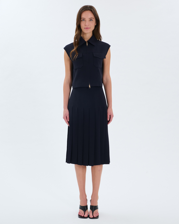 Bastien Jacket Nighttime sleeveless jacket ZAPA