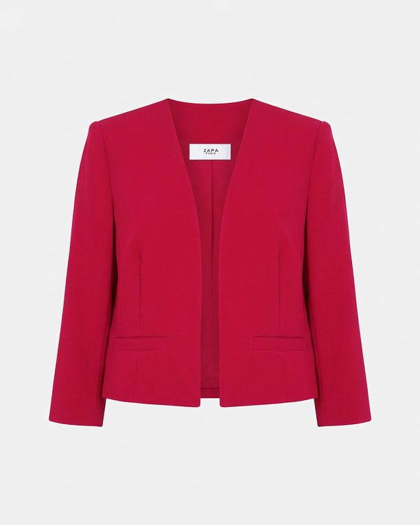 Vickio jacket Short fuchsia jacket ZAPA