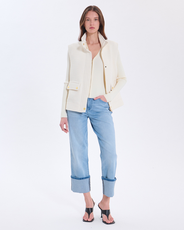 Giulia jacket Giulia ecru jacket ZAPA