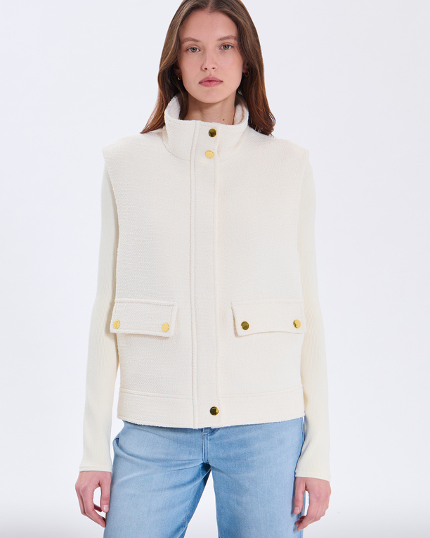 Giulia jacket Giulia ecru jacket ZAPA