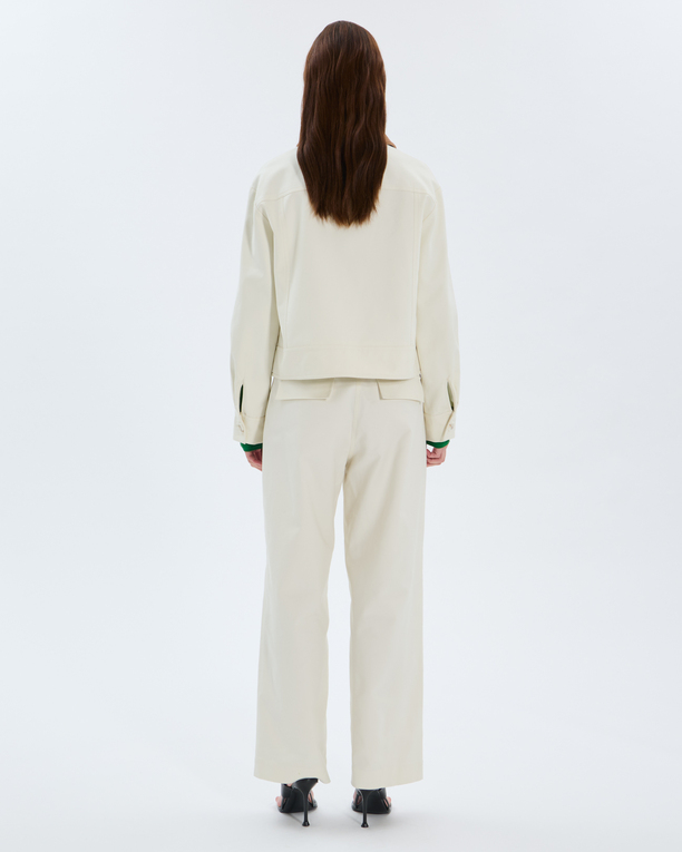 Vero Jacket Ecru cotton jacket ZAPA