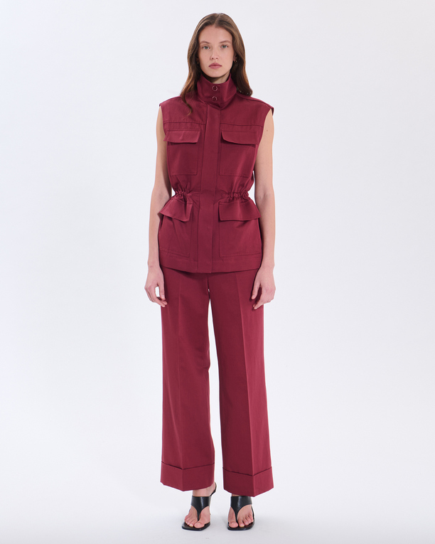 Valya Jacket Valya jacket burgundy ZAPA