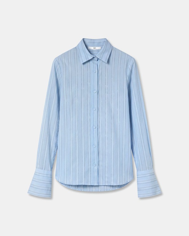 Calvyn shirt Striped long-sleeved shirt ZAPA