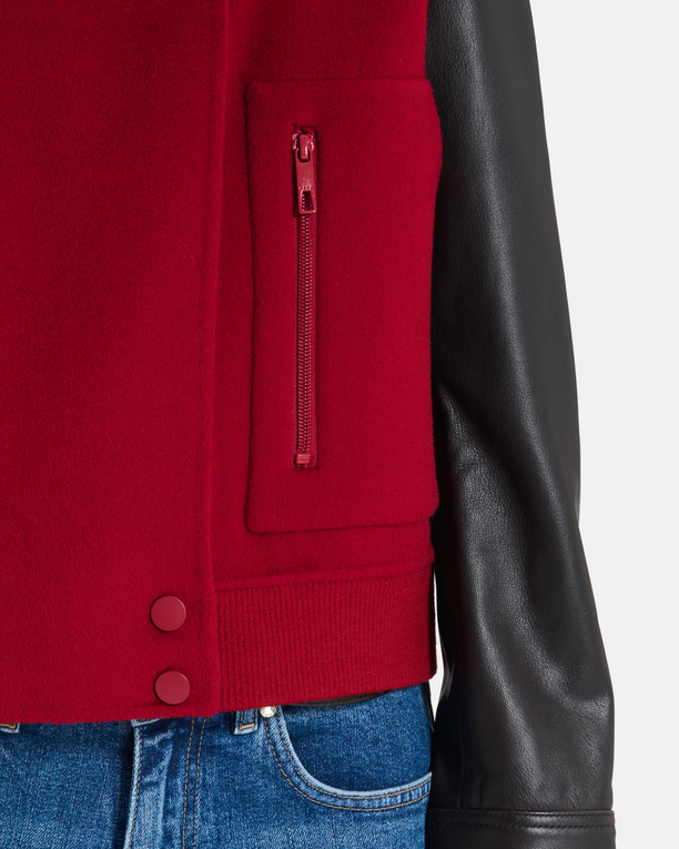 Gaspard vest Sleeveless wool vest with a high collar ZAPA