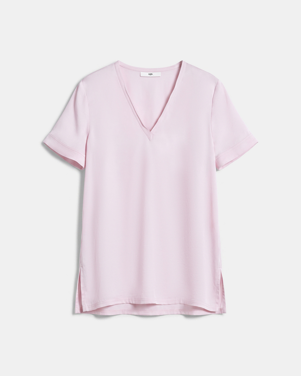 Top Tilda V-neck viscose top ZAPA