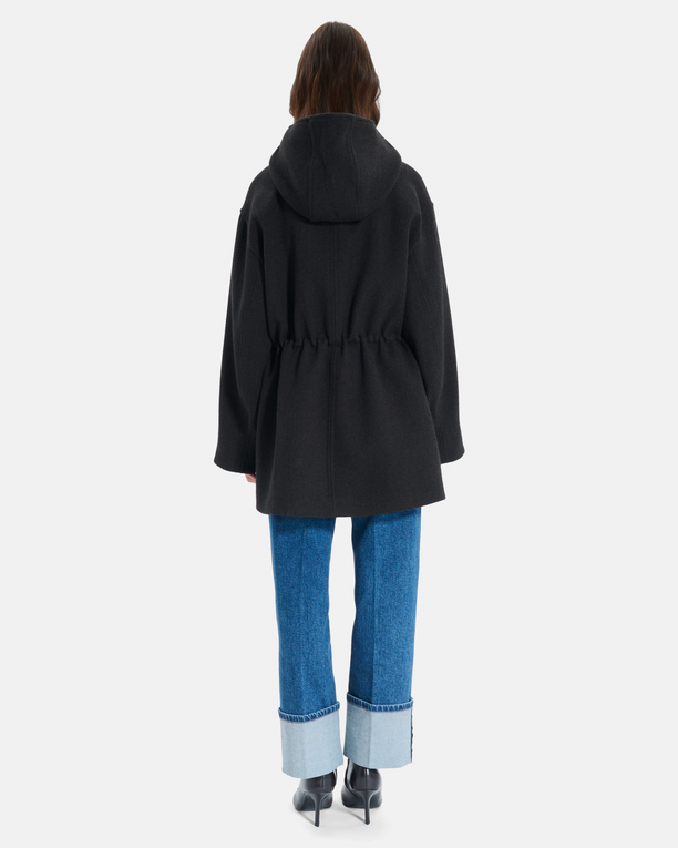 Marina Coat Chocolate wool coat ZAPA