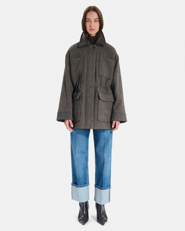 Marilou Coat Hazelnut wool coat ZAPA