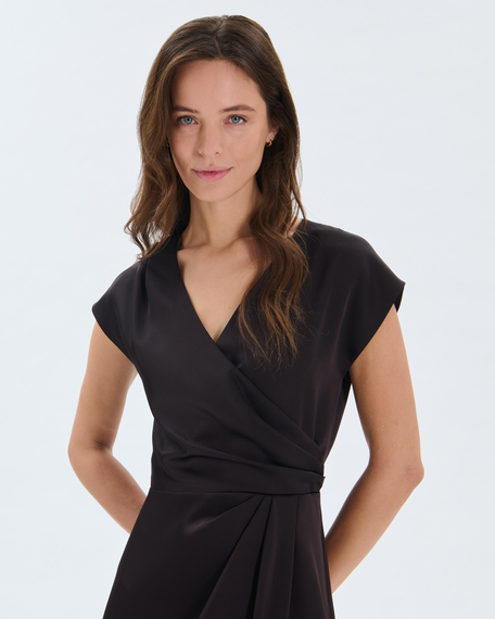 Dress rang cocoa row dress zapa