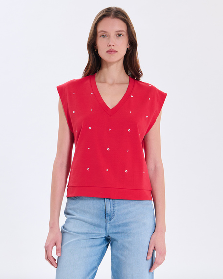 Top trisha top trisha raspberry zapa