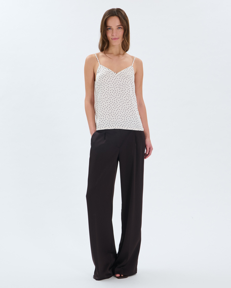 Top tailaya polka dot camisole top zapa