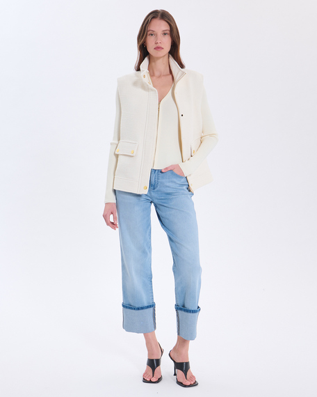 Giulia jacket giulia ecru jacket zapa