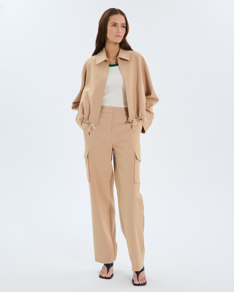 Valeria jacket sand-colored short jacket zapa