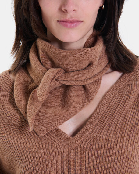 Elly scarf camel wool scarf zapa