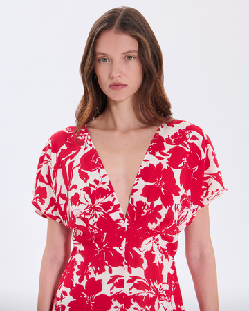 Rachel Dress Raspberry Rachel Dress ZAPA