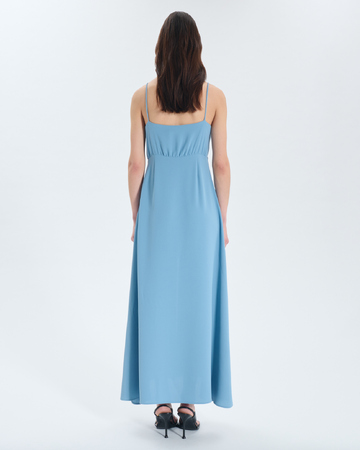 Rystina Dress Rystina dress in blue denim ZAPA