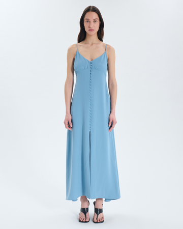 Rystina Dress Rystina dress in blue denim ZAPA