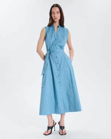Ramya dress Ramya dress in blue denim ZAPA