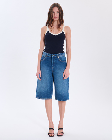 Bermuda Jean Blue Bermuda Jeans ZAPA