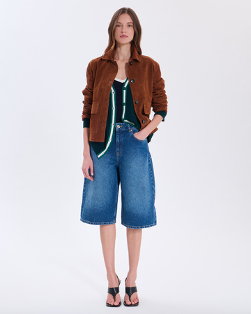 Bermuda Jean Blue Bermuda Jeans ZAPA