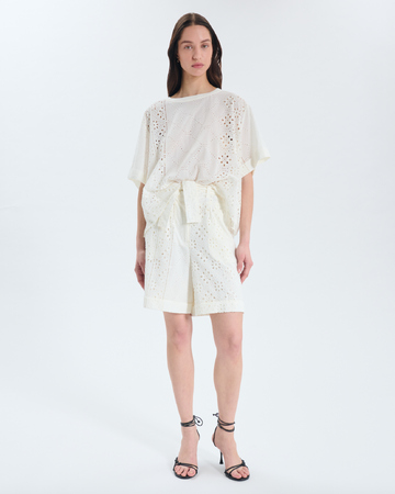 Savanna Shorts Savanna shorts in ecru ZAPA