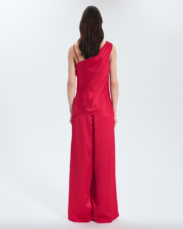Top Tia Satin asymmetric top ZAPA