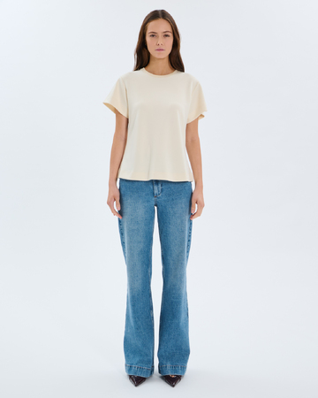 Top Tanouk Ecru viscose top ZAPA
